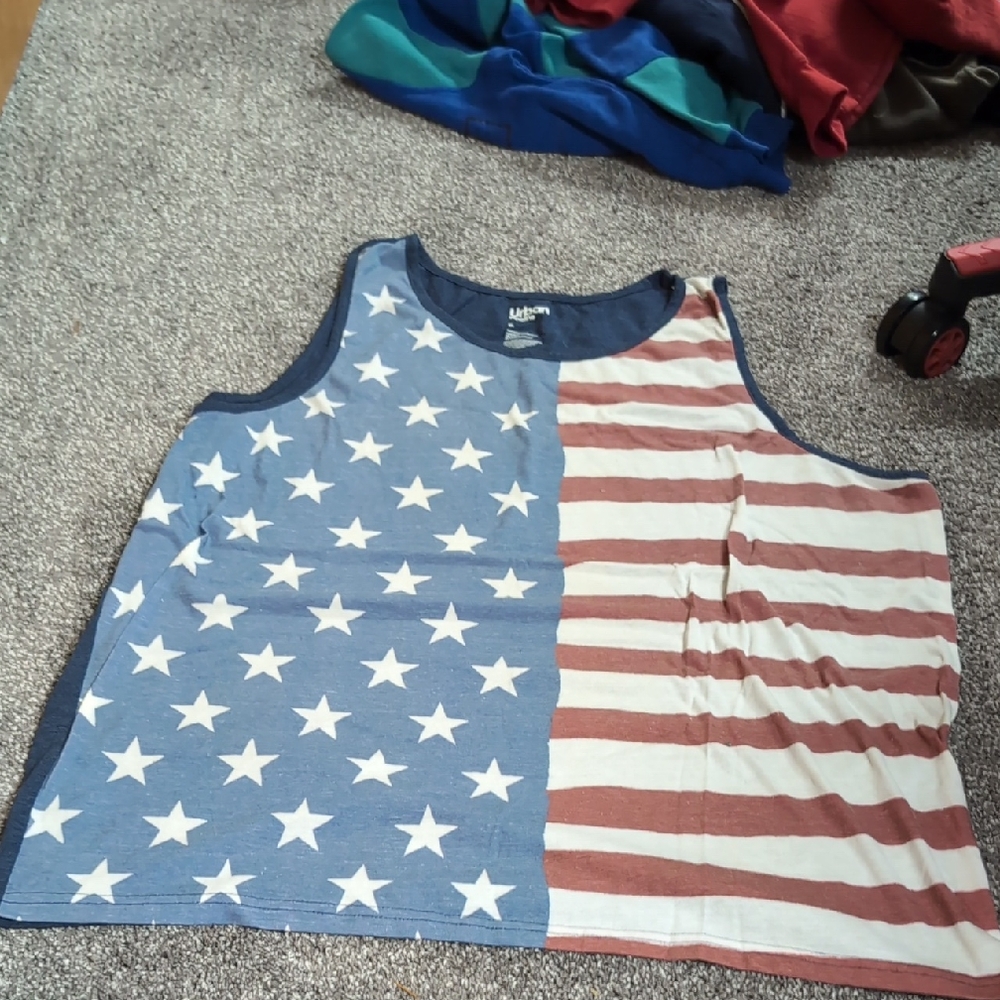 Men's Patriotic tank top